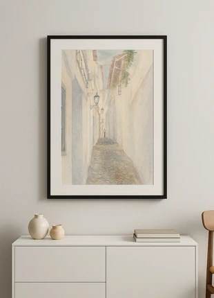 Lámina decorativa Original "Callejuela Andaluza", marca: Original, estado: Nuevo sin etiquetas, 9,90 €, 11,10 € Protección al comprador incluida