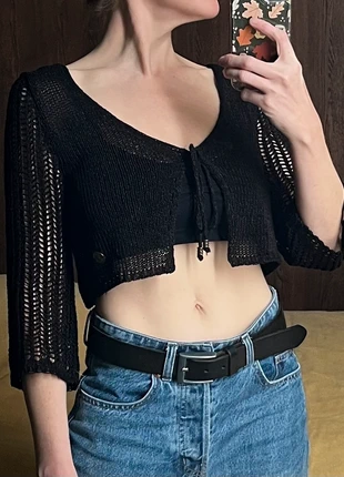 Cardigan crochet court noir Le petit Baigneur, marke: Le petit baigneur, zustand: Sehr gut, größe: M / 38 / 10, 13,00 €, 14,35 € beinhaltet Vinted-Käuferschutz Pro