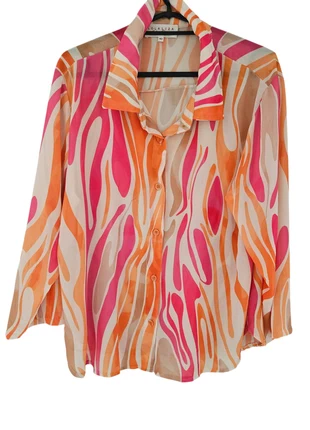 Lola Liza blouse – zomer, été, verano – M – blouse, top, blusa – dames, femme, mujer, merk: LolaLiza, staat: Heel goed, maat: M / 38 / 10, € 4,95, € 5,90 inclusief Kopersbescherming Pro