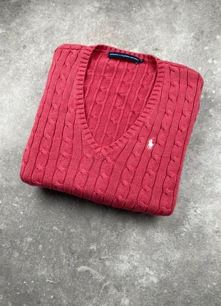 Pull Torsadé Ralph Lauren rose saumon taille XL, brand: Ralph Lauren, condition: Very good, size: XL / 42 / 14, €59.90, €63.60 includes Buyer Protection