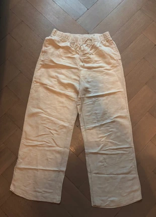 🌾 H&M linnen broek – maat M, brand: H&M, condizioni: Ottime, taglia: M / IT 42 / EU 38, €5.00, €5.95 include la Protezione acquisti