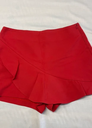 Gonna pantalone pantagonna Zara taglia M rossa con voilany, marque: Zara, état: Très bon état, taille: M / 38 / 10, 5,00 €, 5,95 € Protection acheteurs incluse