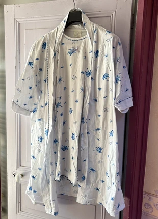 Ensemble pyjama • bleu & blanc • 42/44 🌿, condition: Very good, size: XL / 42 / 14, €6.00, €7.00 includes Buyer Protection