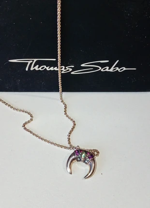 Collier Thomas Sabo argent 925 d'entretien de tigre, merk: Thomas Sabo, staat: Nieuw zonder prijskaartje, € 75,00, € 79,45 inclusief Kopersbescherming Pro