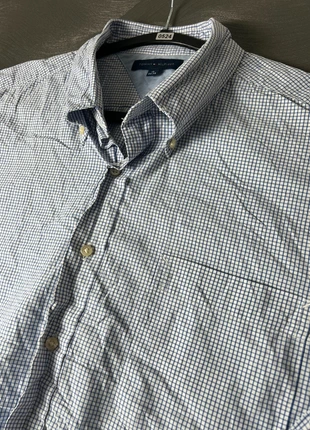 Tommy Hilfiger Blue Checkered Shirt - 524, marke: Tommy Hilfiger, zustand: Gut, größe: XL, 15,00 €, 16,45 € beinhaltet Vinted-Käuferschutz Pro
