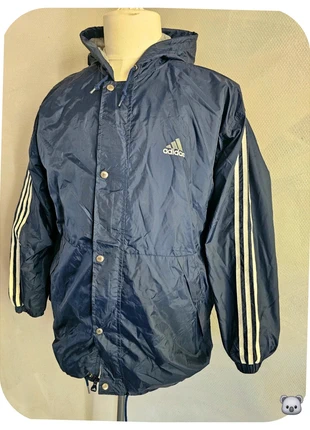 Veste coupe vent adidas vintage rétro annee 90 bleu taille L, marca: adidas, estado: Muito bom, tamanho: L, €24.90, €26.85 inclui Proteção do Comprador Pro