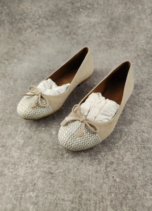 Ballerines ZOÏ Esparta Beige Taille 36, marke: ZOI, zustand: Neu, mit Etikett, größe: 36, 19,00 €, 20,65 € beinhaltet Vinted-Käuferschutz Pro