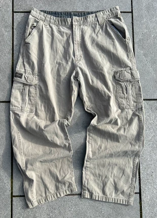 Vintage Unisex Baggy Loose Fitting Wrangler Originals Beige Light Brown Cargo Trousers Jeans, brand: Wrangler, condition: Very good, size: W36, £19.00, £20.65 includes Buyer Protection