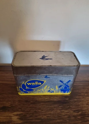 Boit métallique vintage publicitaire wasa ancienne déco sympa rare dans se colorie, état: Bon état, 29,00 €, 31,15 € Protection acheteurs (Pro) incluse