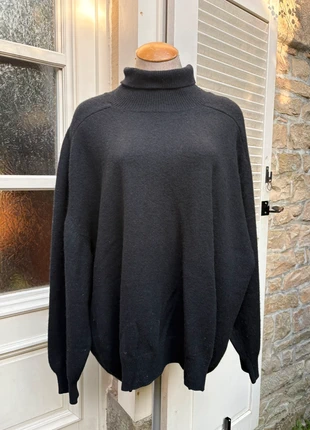 Pull vintage noir en laine d’agneau, merk: Vintage Dressing, staat: Heel goed, maat: XXXL, € 20,00, € 21,70 inclusief Kopersbescherming