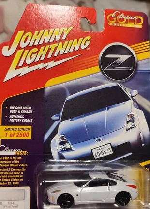Johnny lightning 350z 1 de 2500 gold clássico collection, marca: Johnny Lightning, estado: Novo com etiquetas, tamanho: Tamanho único, €35.00, €37.45 inclui Proteção do Comprador Pro