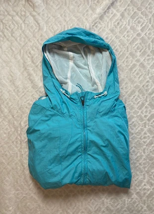 Veste coupe-vent Columbia bleu ciel & blanc – Idéale pour le sport et l’outdoor, merk: Columbia, staat: Goed, maat: XL / 42 / 14, € 10,00, € 11,20 inclusief Kopersbescherming