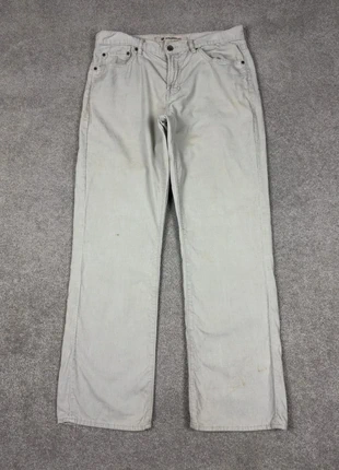 Pantalon velours côtelé unisexe blanc W34 L32 retro old money y2k | GDVELT35, brand: Vintage Dressing, condition: Very good, size: W34, €3.30, €4.17 includes Buyer Protection