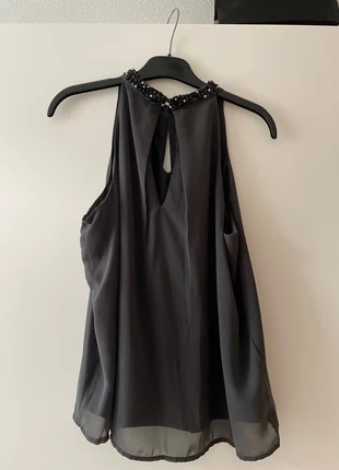 Mouwloos topje antraciet Vero Moda, marca: Vero Moda, estado: Bom, tamanho: M / 38 / 10, €5.00, €5.95 inclui Proteção do Comprador