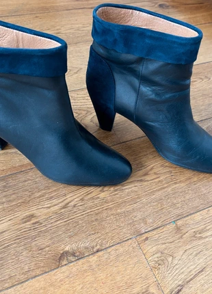 Superbes bottines en cuir & daim – État impeccable, brand: Petite Mendigote, condition: Very good, size: 39, €30.00, €32.20 includes Buyer Protection