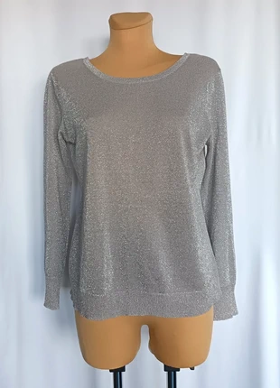 Haut gris argenté col rond dos nu Mim Taille L - H52, marque: Mim, état: Très bon état, taille: L / 40 / 12, 5,00 €, 5,95 € Protection acheteurs (Pro) incluse