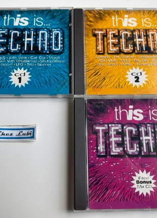 This Is Techno - Sven Vath, Josh Wink, Aphex Twin, Carl Craig - 3 CD - 1996, état: Bon état, 29,90 €, 32,10 € Protection acheteurs (Pro) incluse