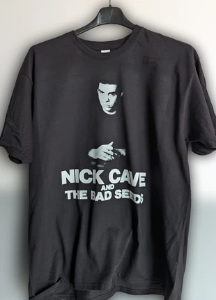 T-shirt nera | Nick Cave and the Bad Seeds, marca: nobrand, estado: Muy bueno, tamaño: M, 13,00 €, 14,35 € Protección al comprador Pro incluida