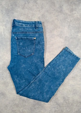 Jean skinny bleu délavé femme – taille FR 38 W29 US 9 rétro Y2K vintage, merk: Vintage Dressing, staat: Heel goed, maat: M / 38 / 10, € 14,90, € 16,35 inclusief Kopersbescherming