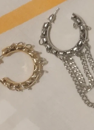 Boucles d'oreilles style Justine Clenquet et Distrubia , gothique, streampunk, rock, estado: Nuevo sin etiquetas, 8,00 €, 9,10 € Protección al comprador incluida