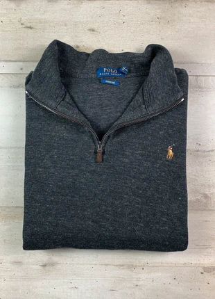 Pull Ralph Lauren 1/4 zip half zip noir logo brodé premium 100% coton - Taille XL, marque: Ralph Lauren, état: Très bon état, taille: XL, 50,00 €, 53,20 € Protection acheteurs (Pro) incluse