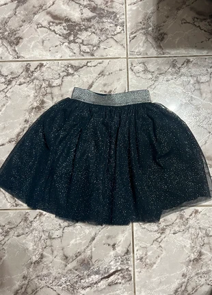 Jupe bleu marine argenté 10ans, merk: indépendante, staat: Heel goed, maat: 9 jaar / 134 cm, € 6,00, € 7,00 inclusief Kopersbescherming