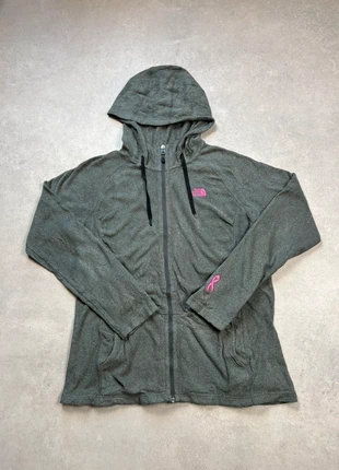 Veste polaire à capuche femme The North Face grise taille M logo brodé 100% polyester, brand: The North Face, condition: Very good, size: M / 38 / 10, €22.00, €23.80 includes Buyer Protection