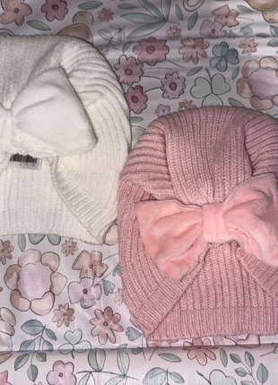 Pack of 2 baby hats, brand: Little Nutmeg, condition: New without tags, size: 6-12 months, 18 inches , £2.00, £2.46 includes Buyer Protection
