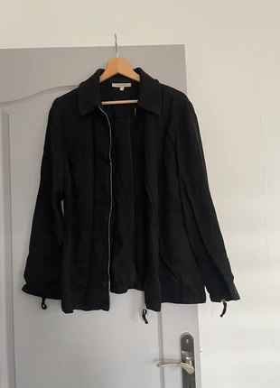 Veste légère noire bomber fermeture éclair Jacqueline Riu taille 4 XL 42, brand: Jacqueline Riu, condition: Very good, size: XL / 42 / 14, €10.00, €11.20 includes Buyer Protection
