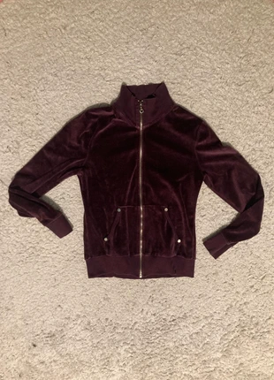 felpa y2k viola in velluto senza cappuccio, brand: Vintage Dressing, condizioni: Ottime, taglia: S / IT 40 / EU 36, €8.00, €9.10 include la Protezione acquisti