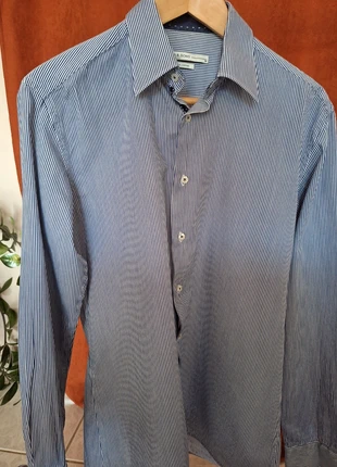 Chemise rayée bleu Fathers & Sons, brand: Father & sons, condition: Very good, size: M, €6.00, €7.00 includes Buyer Protection