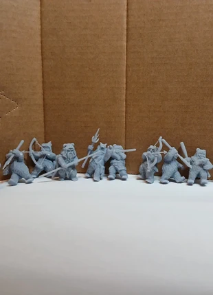 12 ewoks todos diferentes, 2 cm tamaño, état: Neuf avec étiquette, 13,00 €, 14,35 € Protection acheteurs incluse