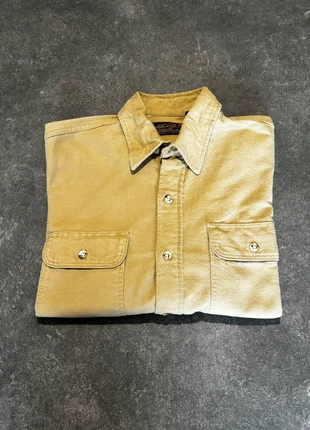 Chemise flanelle Eddie Bauer vintage | Taille M homme | Crème uni Made in USA, marque: Eddie Bauer, état: Très bon état, taille: M, 34,99 €, 37,44 € Protection acheteurs incluse