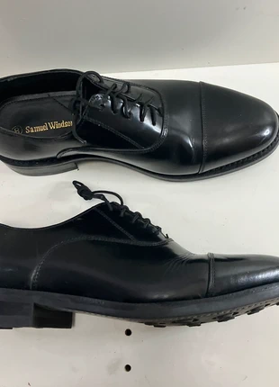 Samuel Windsor Mens Lace Up Shoes Black UK8 BV65, brand: Samuel Windsor, condition: Good, size: 8, £24.99, £26.94 includes Buyer Protection Pro