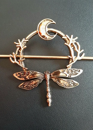 Barrette papillon de nuit, condition: Very good, €12.00, €13.30 includes Buyer Protection Pro