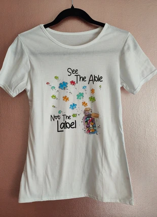 11-12years See the Able White T-shirt, condition: New with tags, size: 12 years / 152 cm, £4.00, £4.62 includes Buyer Protection