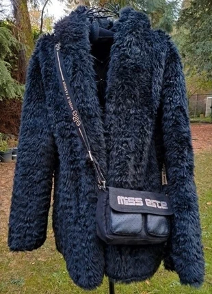 Manteau noir réversible vintage, brand: Apart, condition: Very good, size: XL / 42 / 14, €77.00, €81.55 includes Buyer Protection