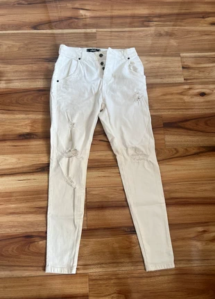 White Chino Jeans, brand: Siksilk, condition: Very good, size: M, €4.00, €4.90 includes Buyer Protection
