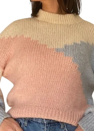 Joli pull d’hiver pastel - Mango, marque: Mango, état: Très bon état, taille: M / 38 / 10, 12,00 €, 13,30 € Protection acheteurs incluse