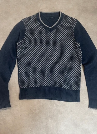 Pull Marine Tommy Hilfiger Col V M #03, brand: Tommy Hilfiger, condition: Very good, size: M, €14.99, €16.44 includes Buyer Protection