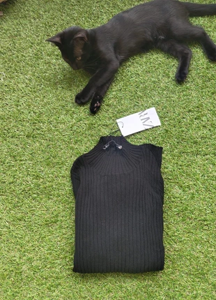 Taille M - Pull en maille côtelé - Neuf - Noir - Envoi sous 48h, marke: Noir, zustand: Neu, mit Etikett, größe: M / 38 / 10, 9,00 €, 10,15 € inklusive Vinted-Käuferschutz