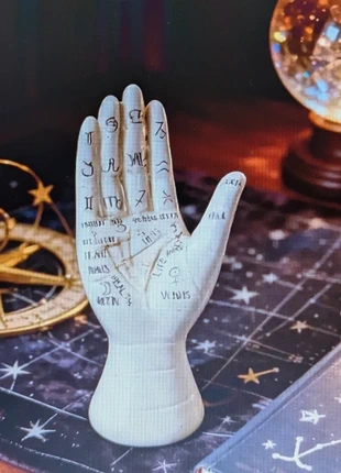 Ceramic Palmistry Hand figure, brand: CackleWax, condition: Very good, £5.95, £6.95 includes Buyer Protection Pro