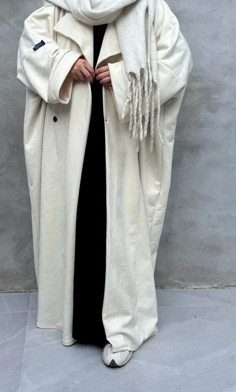 Classical coat Cream - Hidaya collection