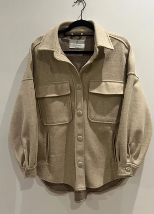 Stradivarius Beige Cream Jacket, brand: Stradivarius, condition: Very good, size: L / 12, £8.00, £9.10 includes Buyer Protection