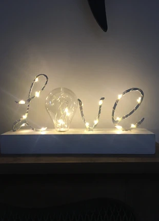 Déco lumineuse, marque: Maisons du Monde, état: Très bon état, 13,00 €, 14,35 € Protection acheteurs incluse