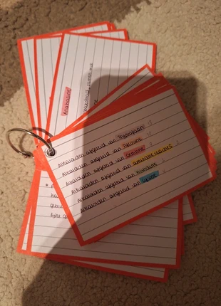 Flashcards alkaloïden (Farmacie UA Farmacognosie), staat: Veelgebruikt, € 2,00, € 2,80 inclusief Kopersbescherming