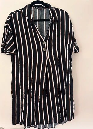 Robe manches courtes rayés, marke: Primark, zustand: Sehr gut, größe: XL / 42 / 14, 3,00 €, 3,85 € inklusive Vinted-Käuferschutz