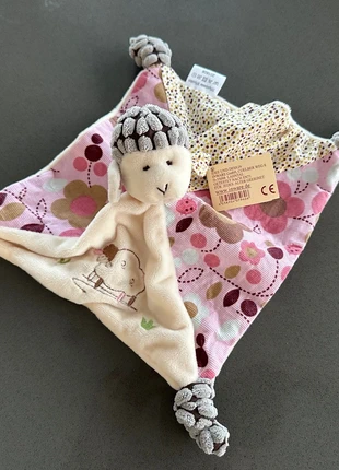 Schnuffeltuch, Schmusetuch Schaf, merk: Inware, staat: Nieuw met prijskaartje, maat: 3-6 maanden / 62 cm, € 7,00, € 8,05 inclusief Kopersbescherming