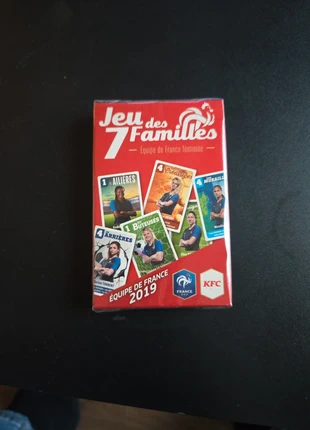 Jeu des 7 familles équipe de France féminine, marke: Cartamundi, zustand: Neu, mit Etikett, 5,00 €, 5,95 € inklusive Vinted-Käuferschutz