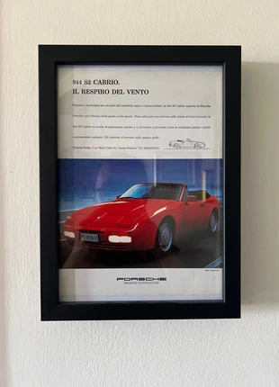 Porsche 944 Cabrio - Original Advertising, marke: Porsche, zustand: Sehr gut, 15,00 €, 16,45 € inklusive Vinted-Käuferschutz